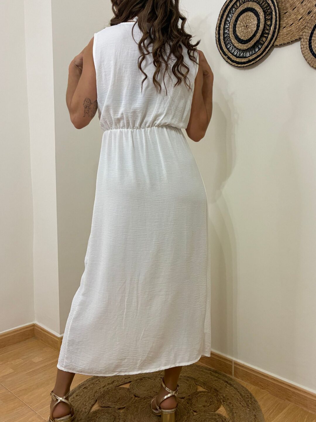 Vestido broche mariposa - Imagen 3