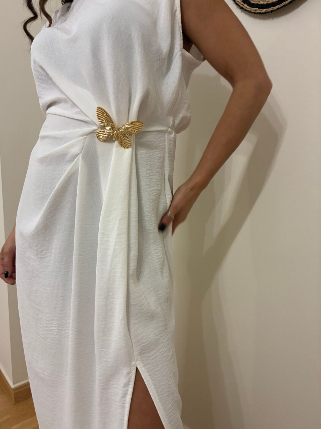 Vestido broche mariposa - Imagen 2