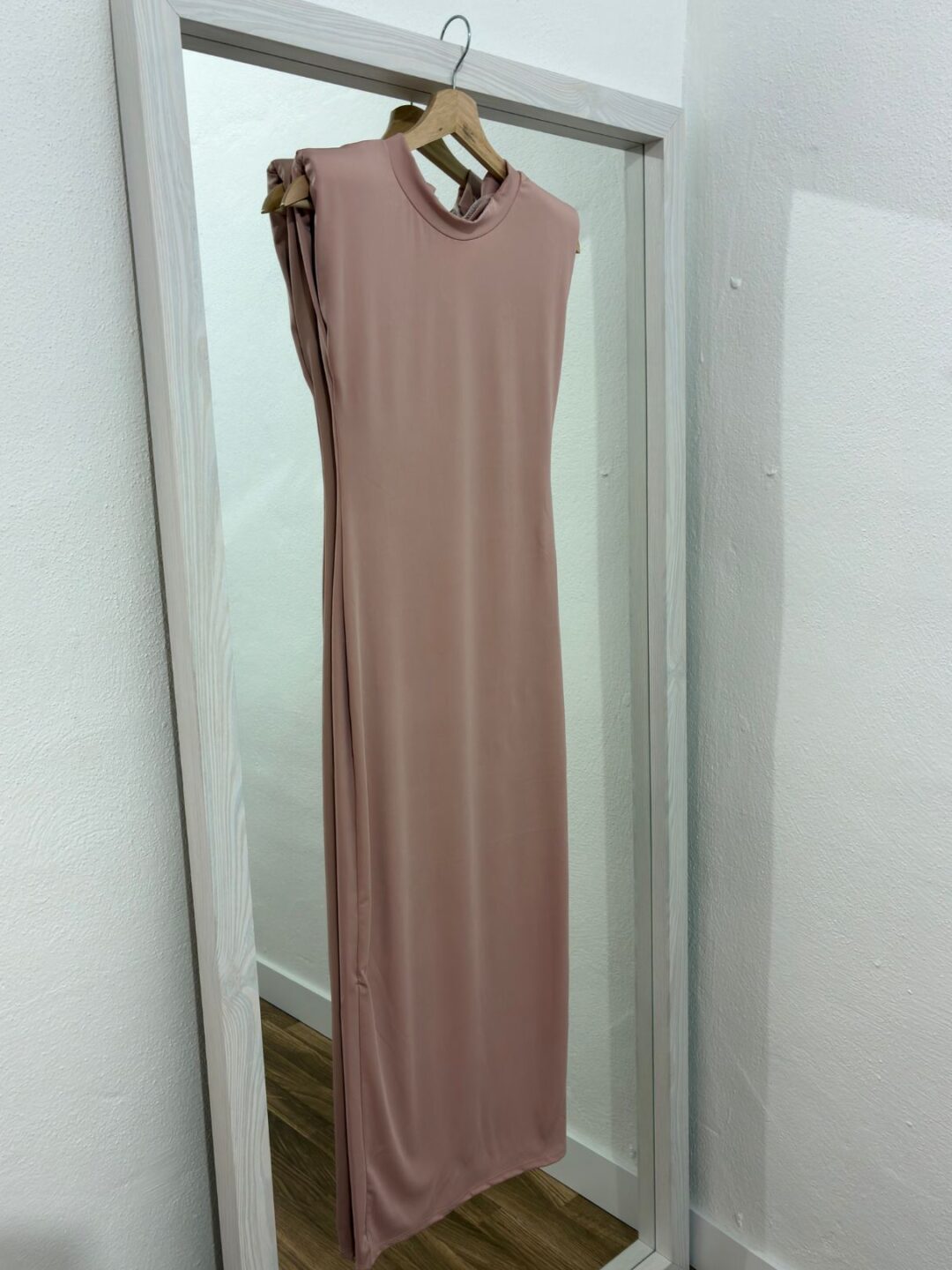 Vestido basic hombreras - Imagen 6
