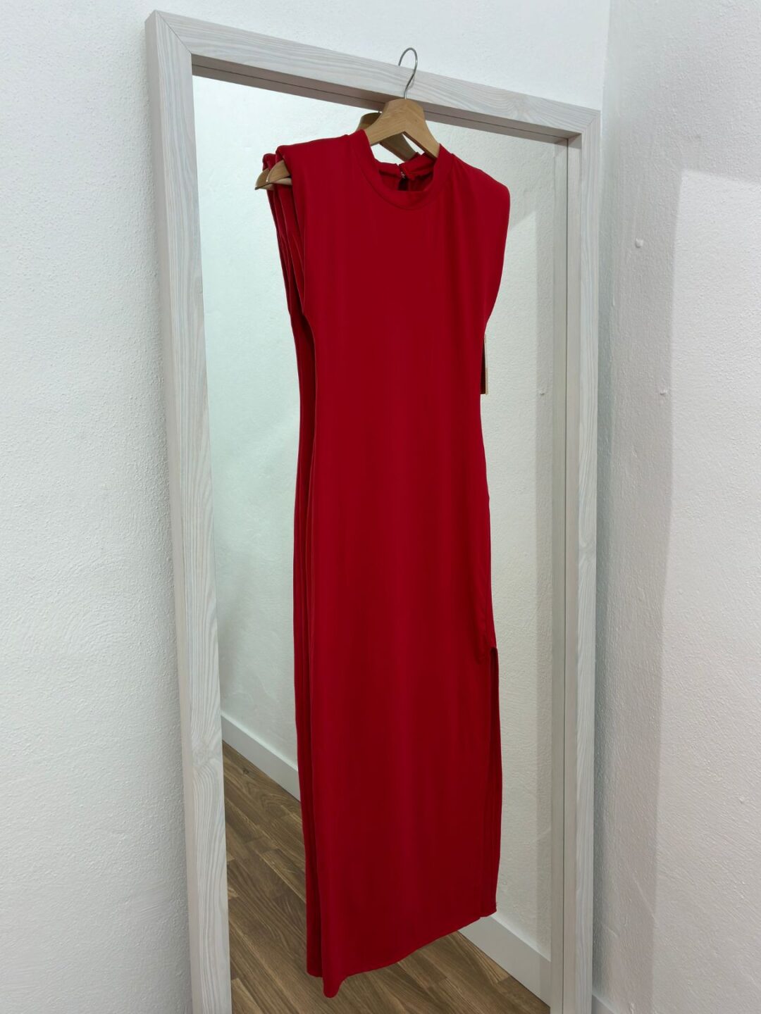 Vestido basic hombreras - Imagen 8