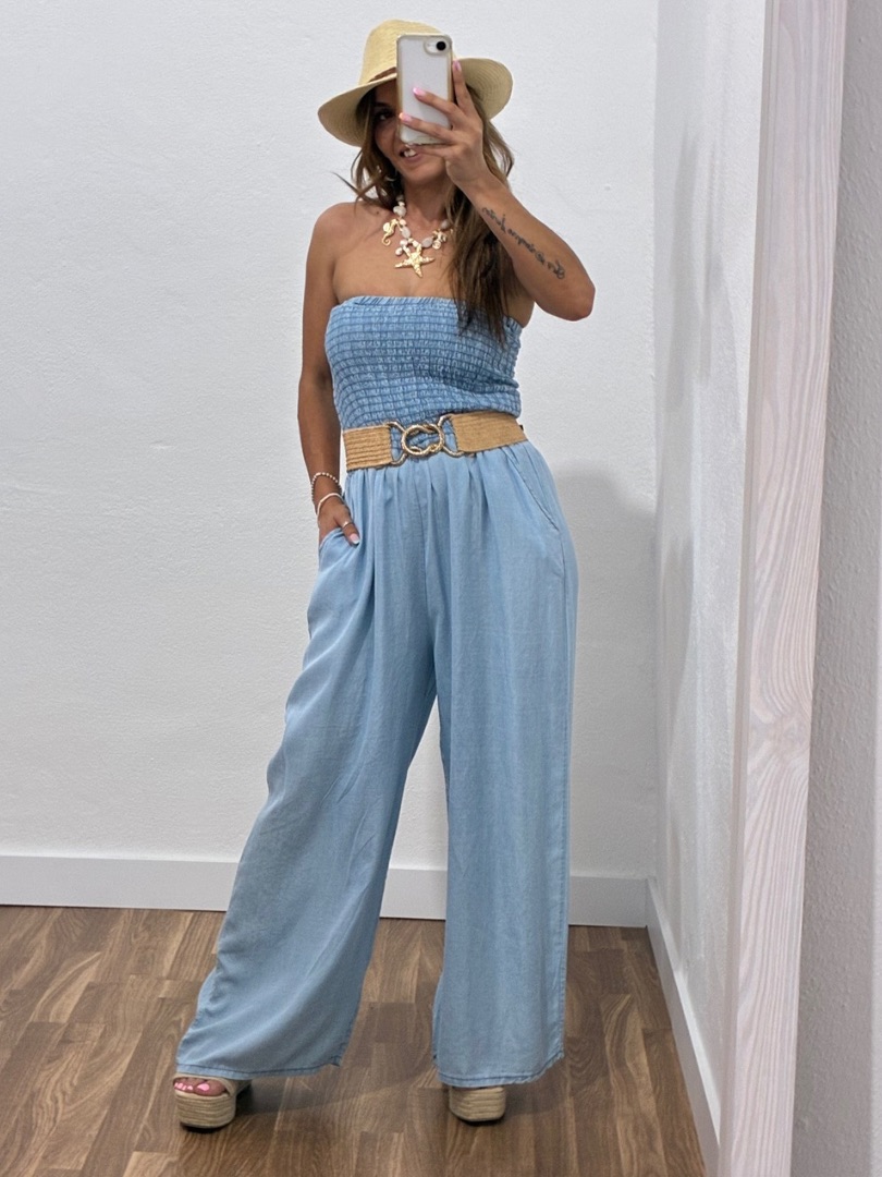 Mono jeans palazzo