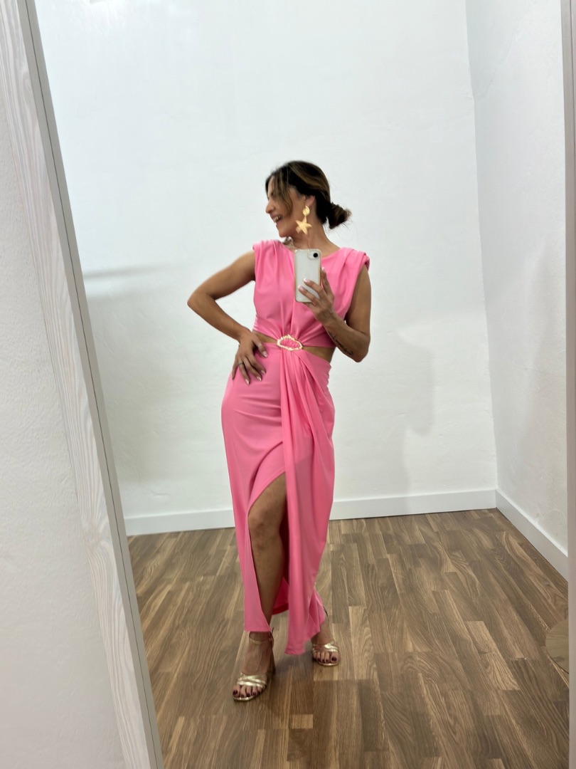 Vestido Aurora rosa
