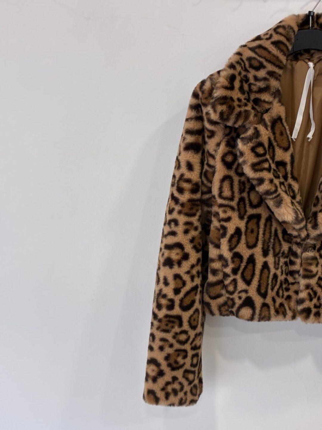 Abrigo animal print