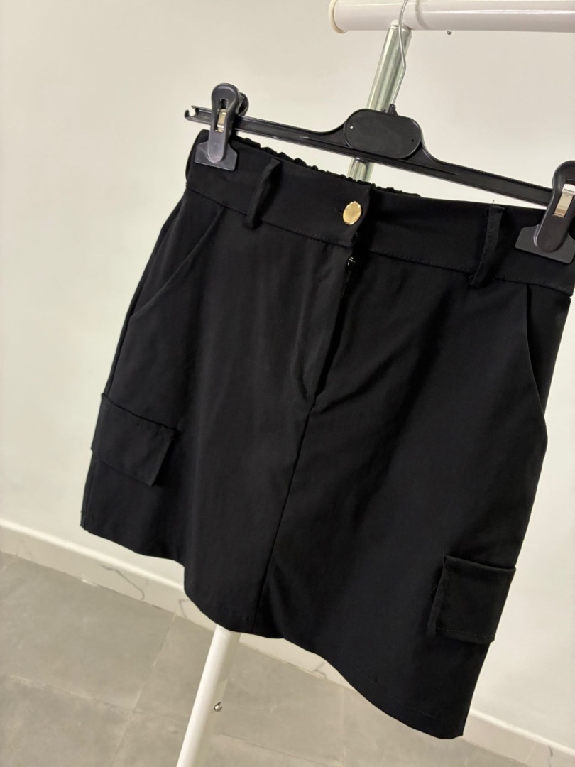 Mini falda cargo