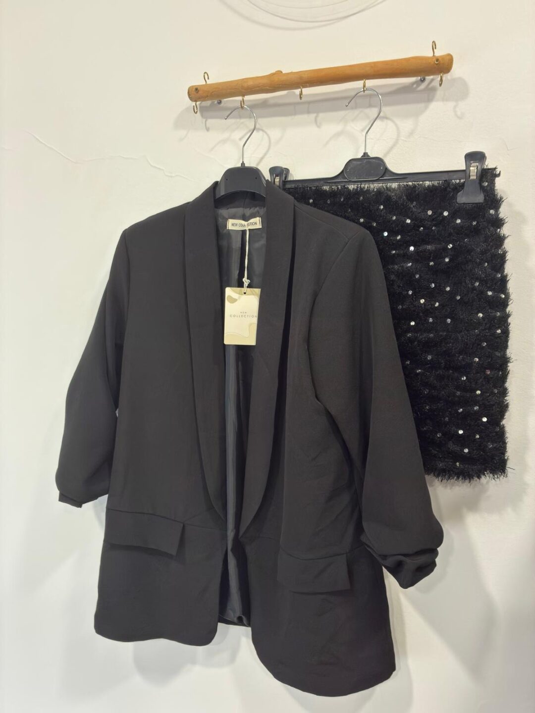 Blazzer con manga fruncida