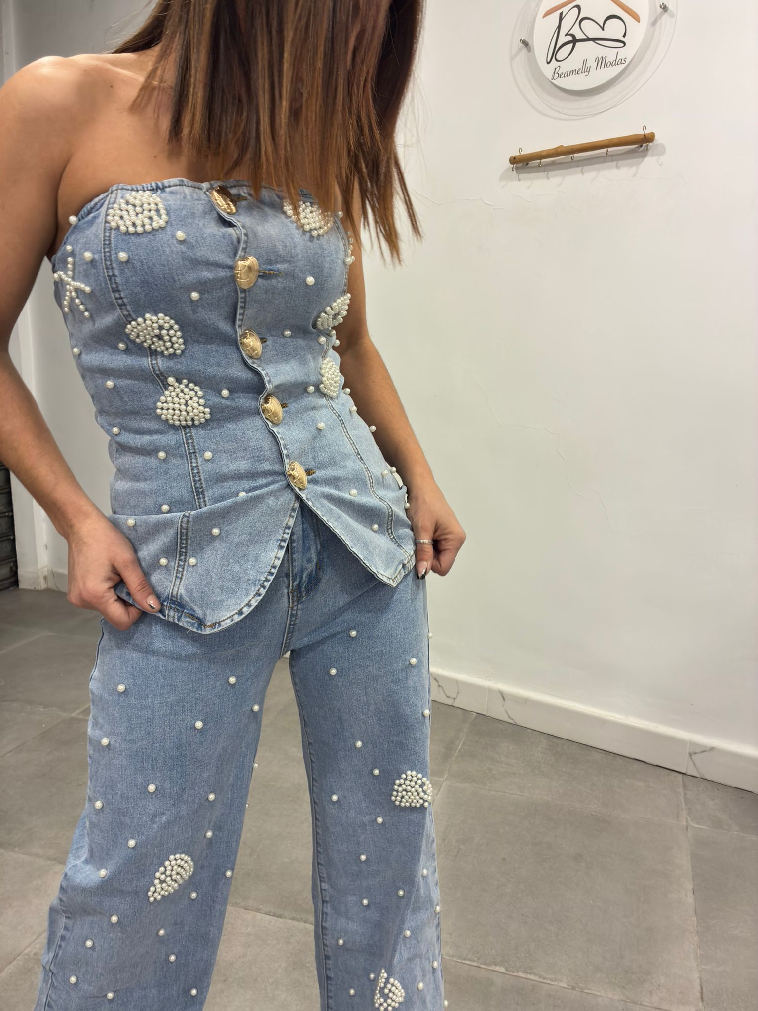 Conjunto jeans mar - Imagen 2