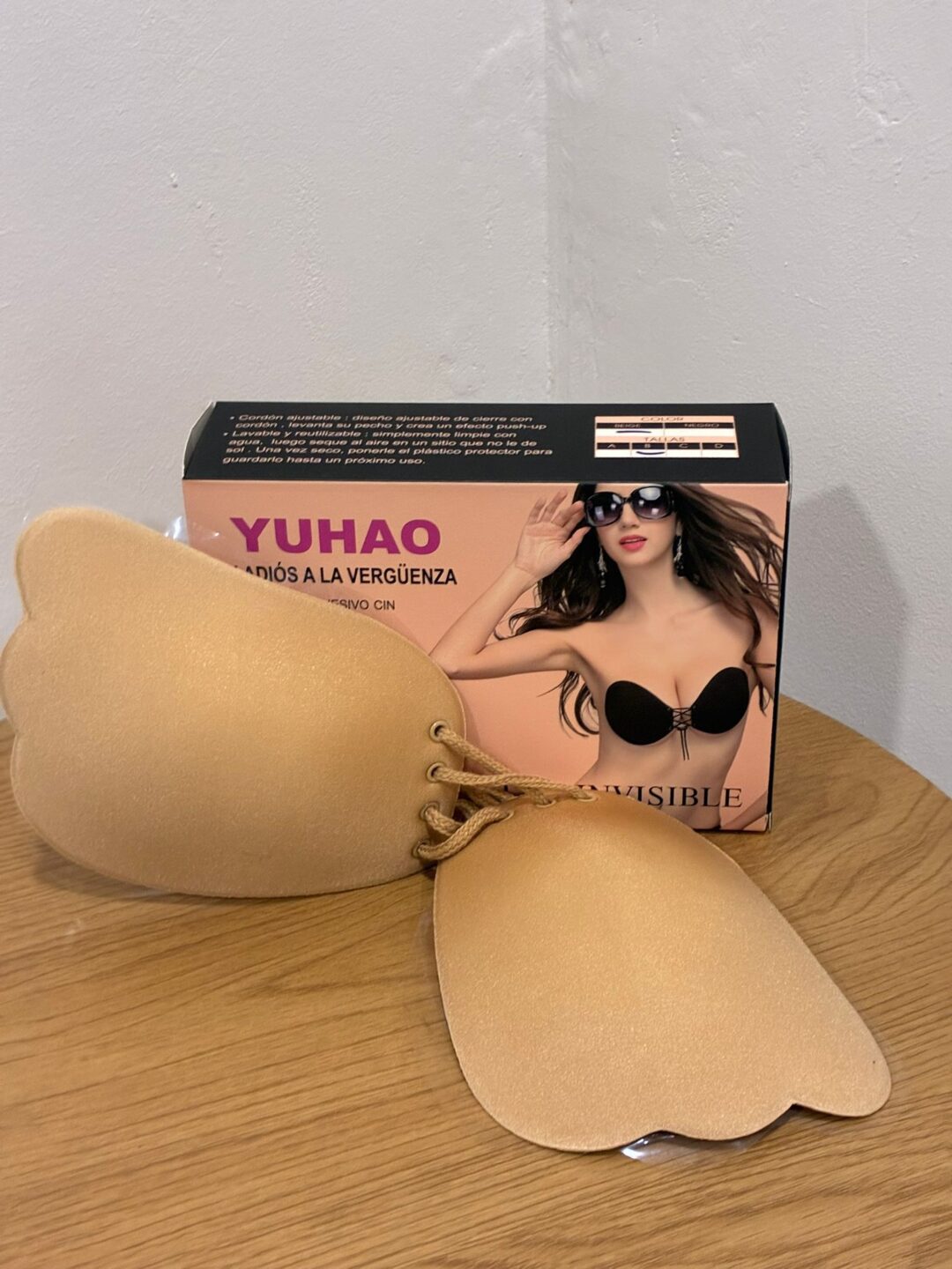 Sujetador adhesivo push up